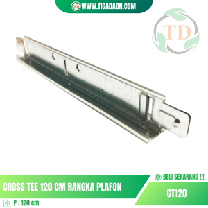 Cross Tee 120cm Rangka Plafon Akustik & Jayapanel