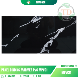 Marmer WPC Tikada MPVC11 Ukuran 120x240