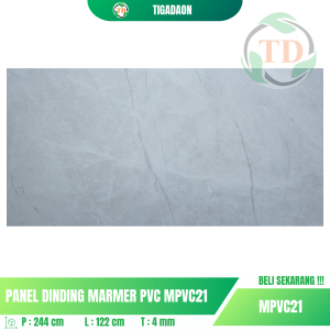 Marmer WPC Tikada MPVC21 Ukuran 120x240