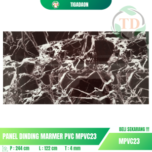 Marmer WPC Tikada MPVC23 Ukuran 120x240