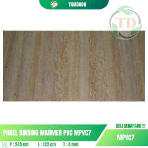 Marmer WPC Tikada MPVC7 Ukuran 120x240