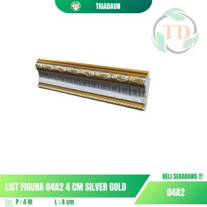 List Figura 04A2 4 cm Silver Gold