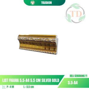List Figura 5.5-A4 5.5 cm Silver Gold
