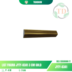 List Figura JYTY-03A1 3 cm Gold