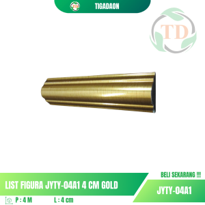 List Figura JYTY-04A1 4 cm Gold