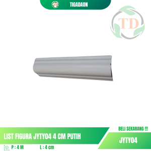 List Figura JYTY04 4 cm Putih