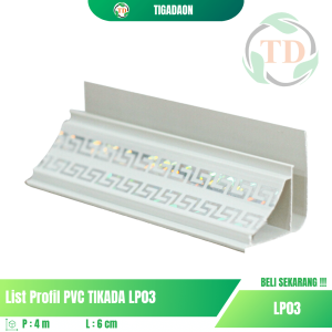 List Plafon PVC TIKADA LP03 Motif Meander