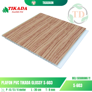 Plafon PVC TIKADA S-603 Glossy Premium