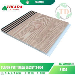 Plafon PVC TIKADA S-604 Glossy Premium