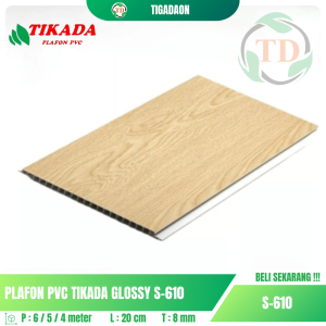 Plafon PVC TIKADA S-610 Glossy Premium