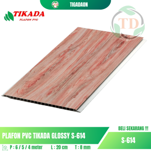 Plafon PVC TIKADA S-614 NG Glossy Premium