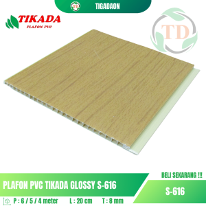 Plafon PVC TIKADA S-616 Glossy Premium