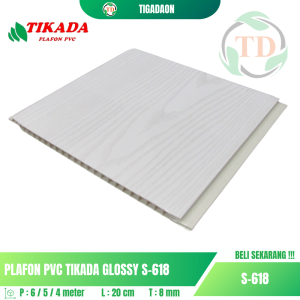 Plafon PVC TIKADA S-618 Glossy Premium