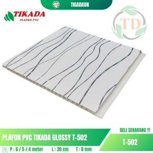 Plafon PVC TIKADA T-502 Glossy Premium
