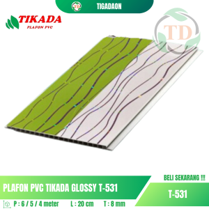 Plafon PVC TIKADA T-531 Glossy Premium