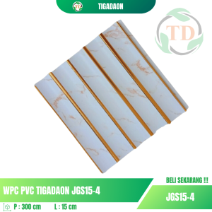 WPC Tigadaon JGS15-4 Putih Gold