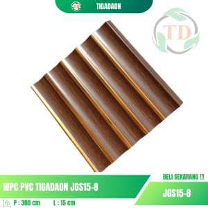 WPC Tigadaon JGS15-8 Coklat Gold